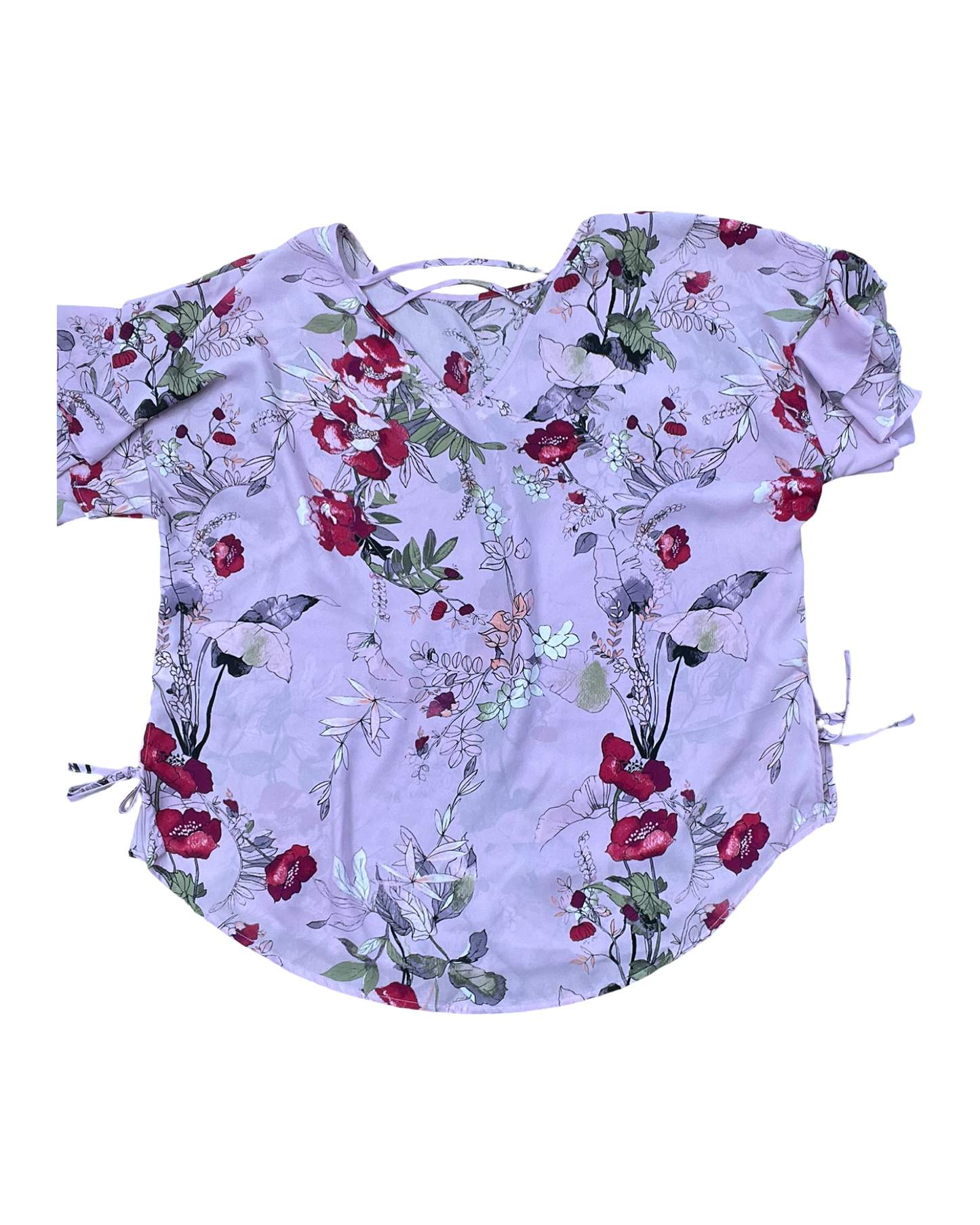 Top Ss By Maurices In Purple, Size:1X