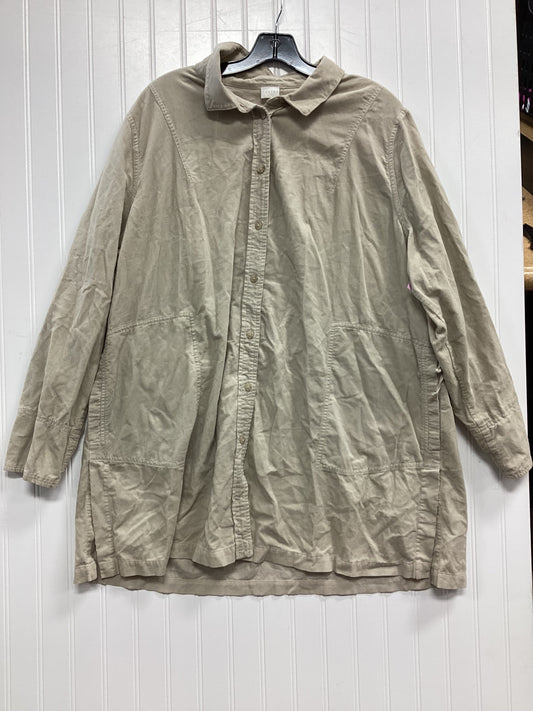 Top Ls By Poetry In Cream, Size:1X