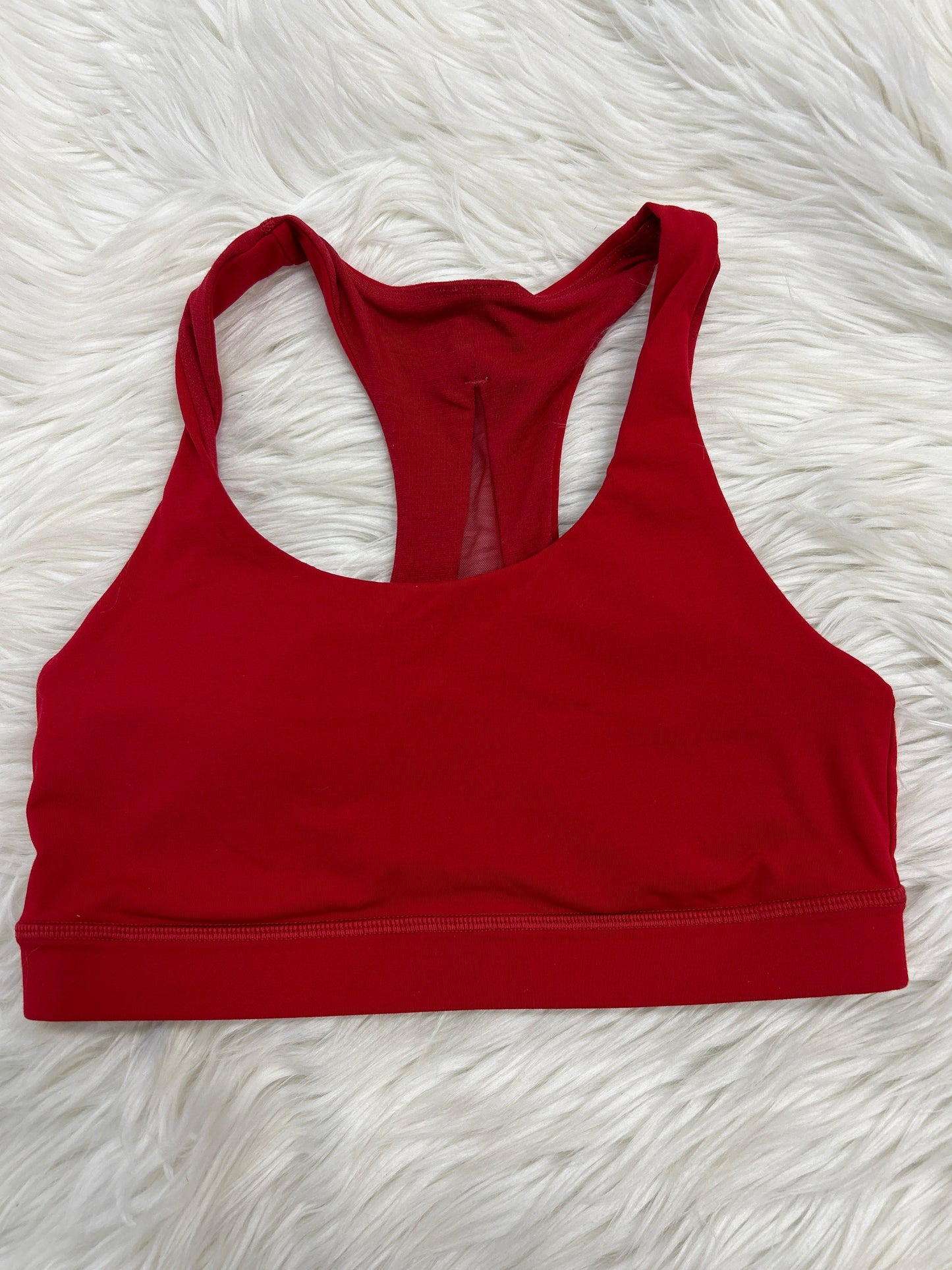 Athletic Bra By Lululemon In Red, Size:Xs