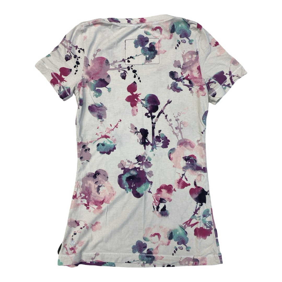 Athletic Top Ss By Lululemon In Multi, Size:S