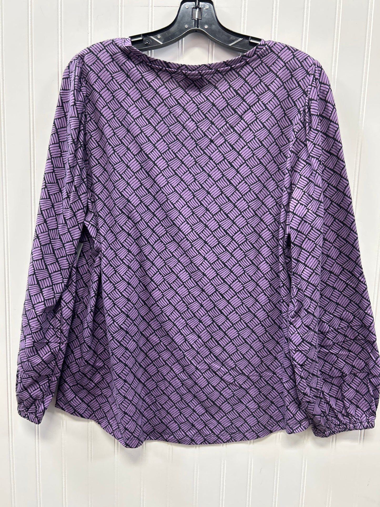 Top Ls By Chicos In Purple, Size:Xl