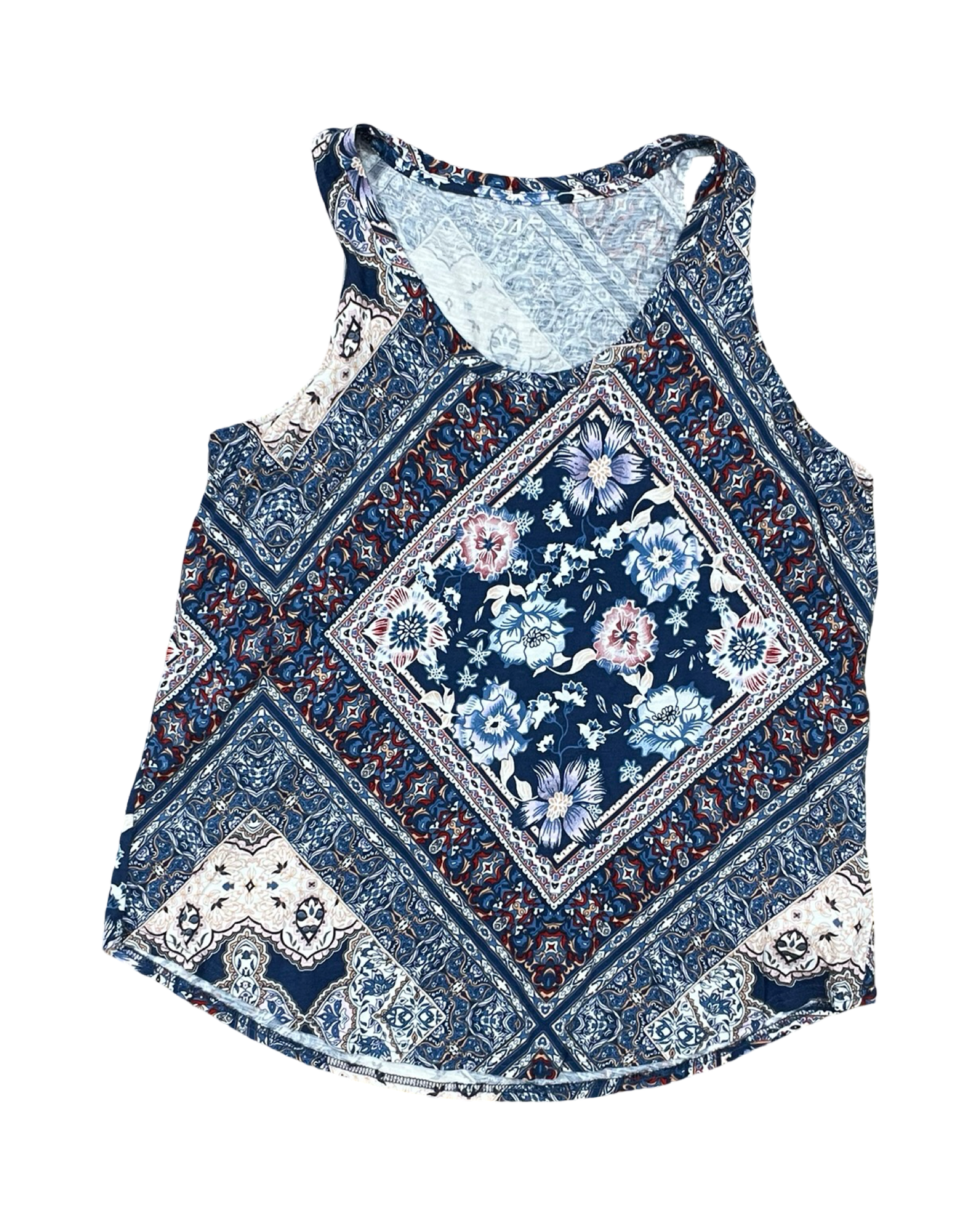 Top Sleeveless By Maurices In Blue, Size:Xl