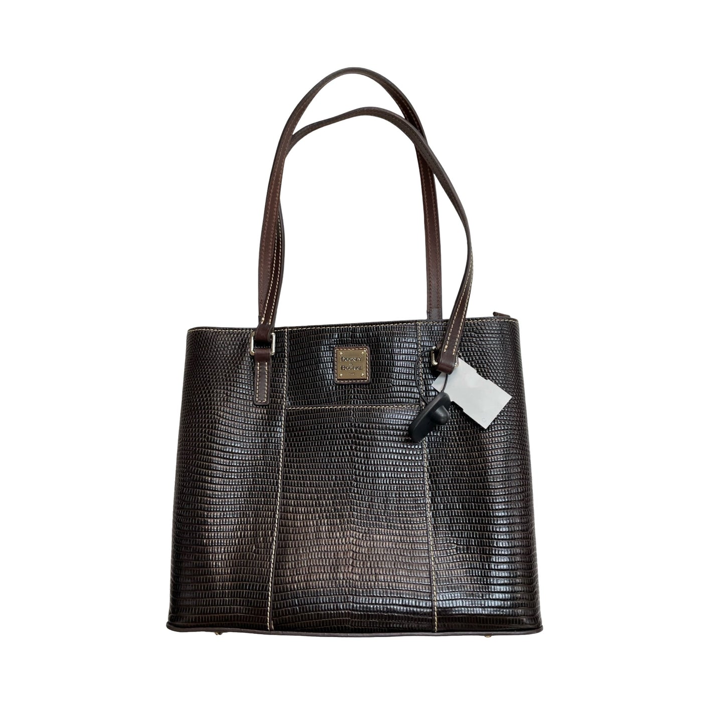 Handbag Designer By Dooney And Bourke In Brown, Size:Medium