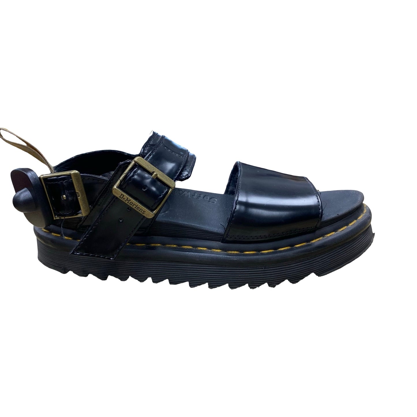 Sandals Designer By Dr Martens In Black, Size:8