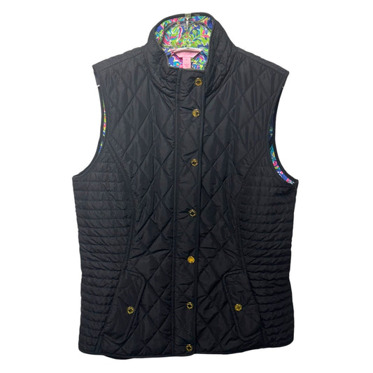 Vest Designer By Lilly Pulitzer In Black, Size: M