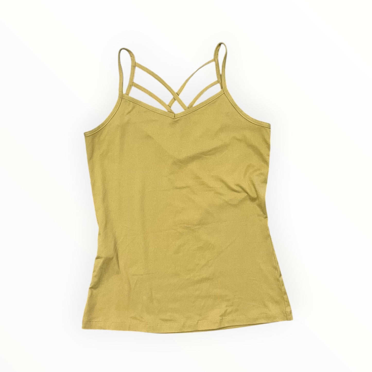 Top Cami By Clothes Mentor In Yellow, Size:S