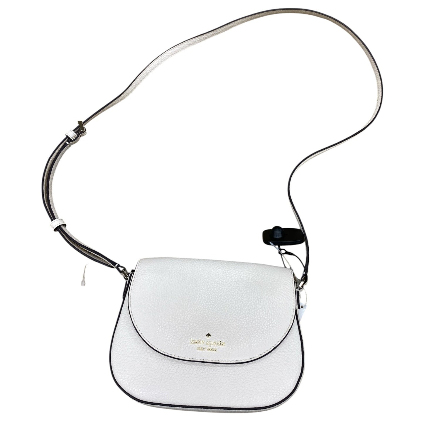 Handbag Designer By Kate Spade In White, Size:Small