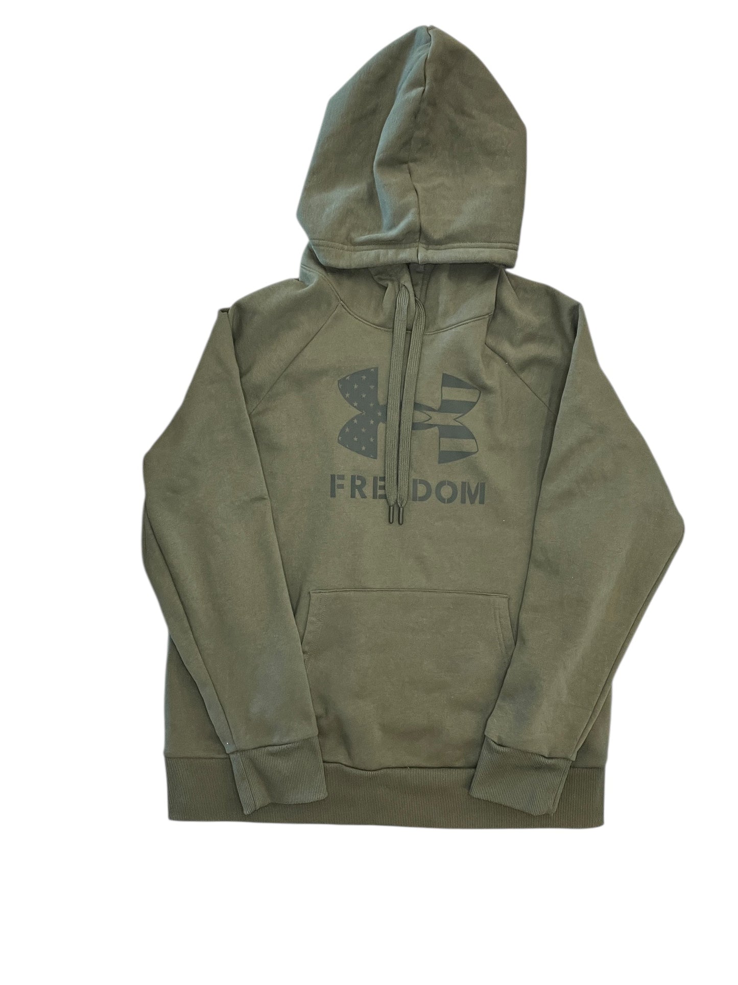 Athletic Sweatshirt Hoodie By Under Armour In Green, Size:Xl