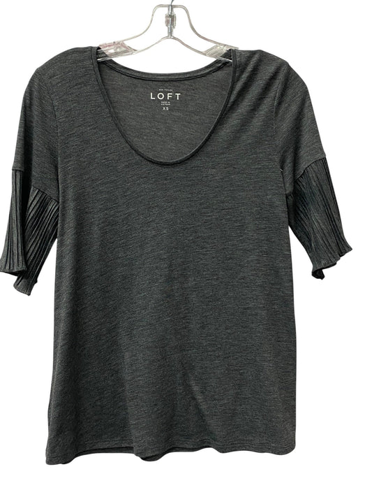Top Ss By Loft In Grey, Size:Xs