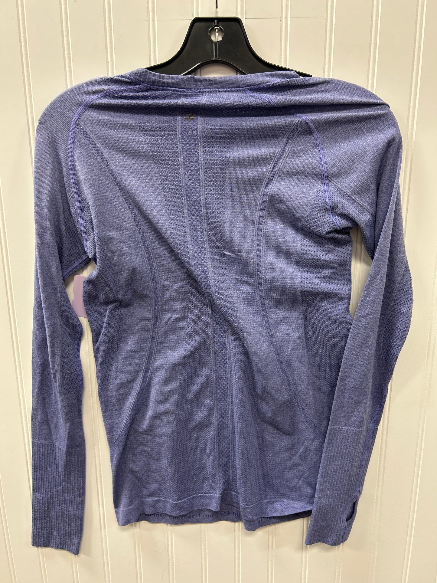 Athletic Top Ls Collar By Lululemon In Purple, Size:6
