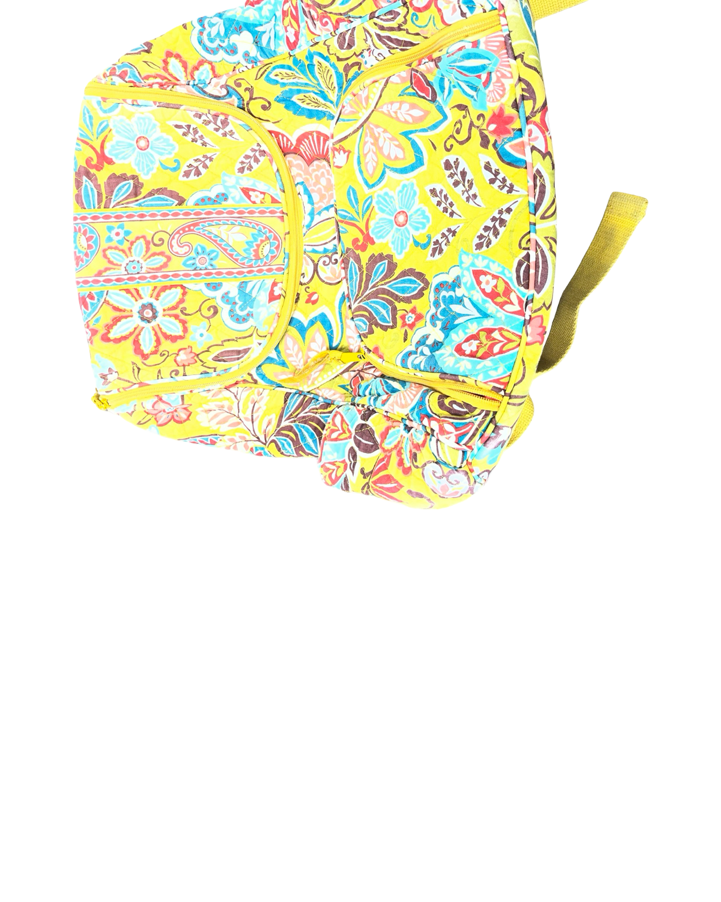 Backpack By Vera Bradley In Yellow, Size:Large