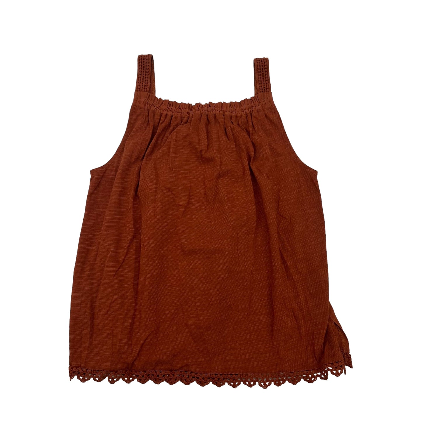 BROWN DEMOCRACY TOP SLEEVELESS, Size S