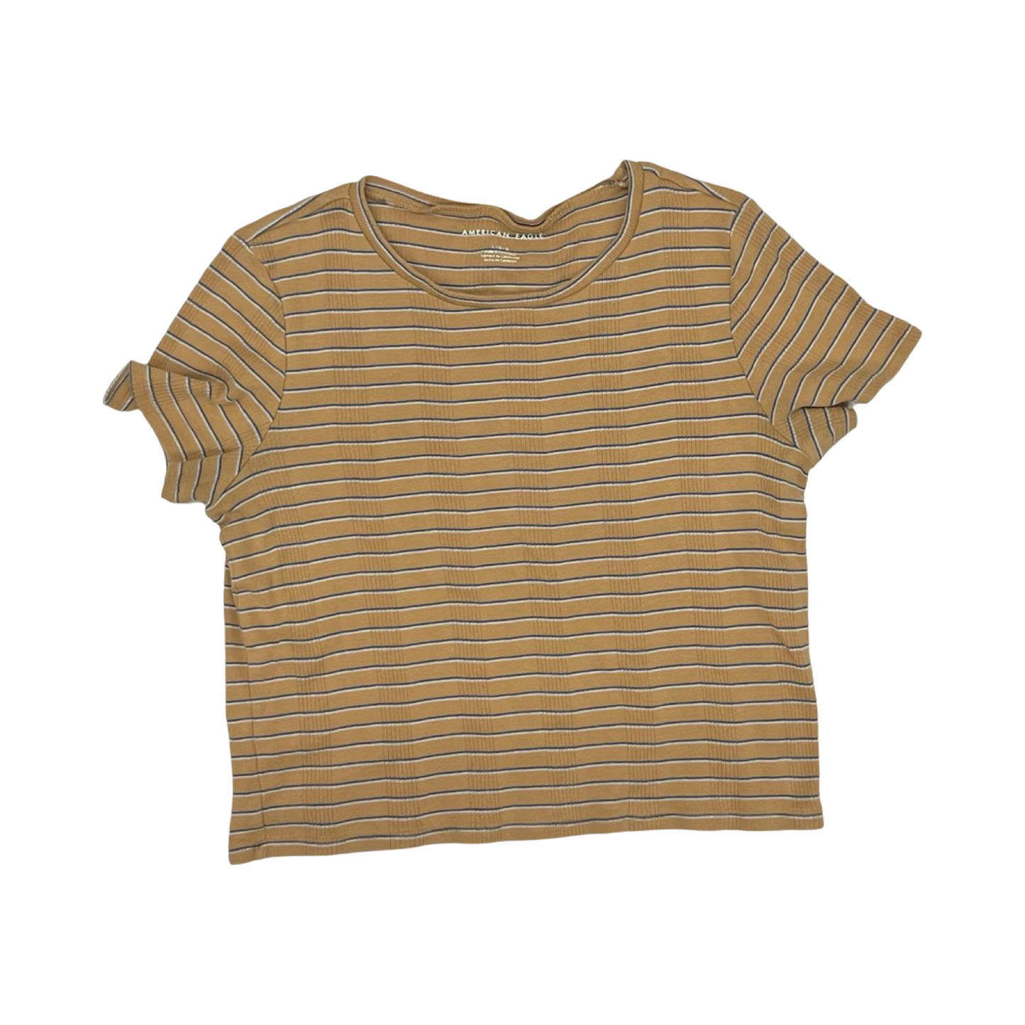 Top Ss By American Eagle In Brown, Size:L
