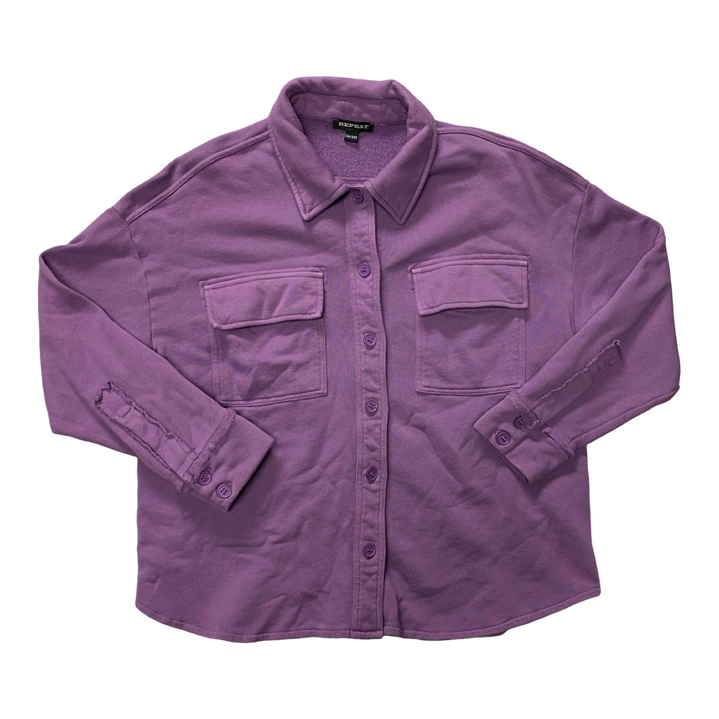 Jacket Shirt By Cmc In Purple, Size:Xxs