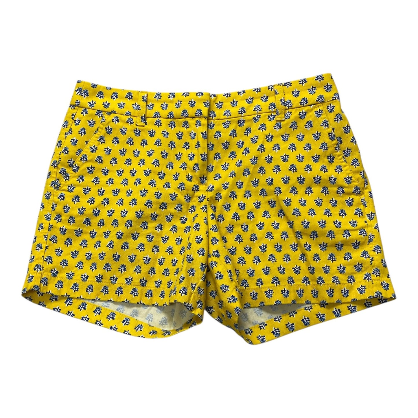 Shorts By J. Crew In Blue & Yellow, Size:6