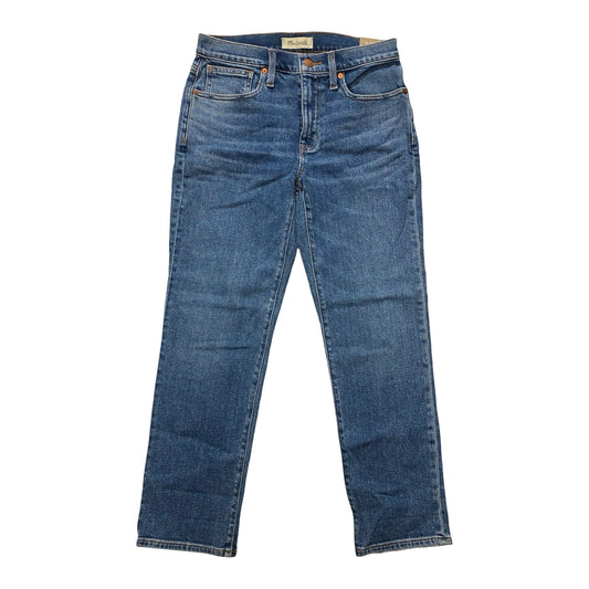 Jeans Straight By Madewell In Blue Denim, Size:4