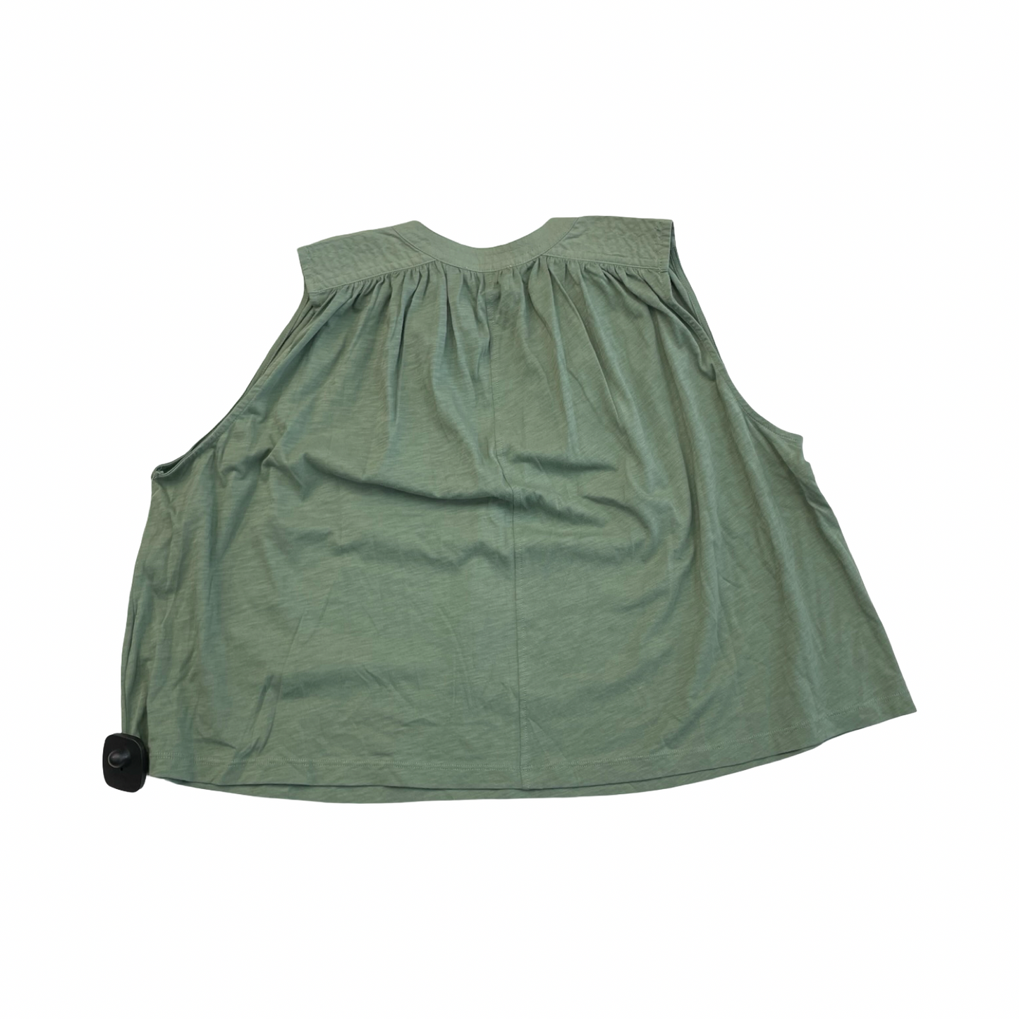 Top Sleeveless By Nation In Green, Size:S