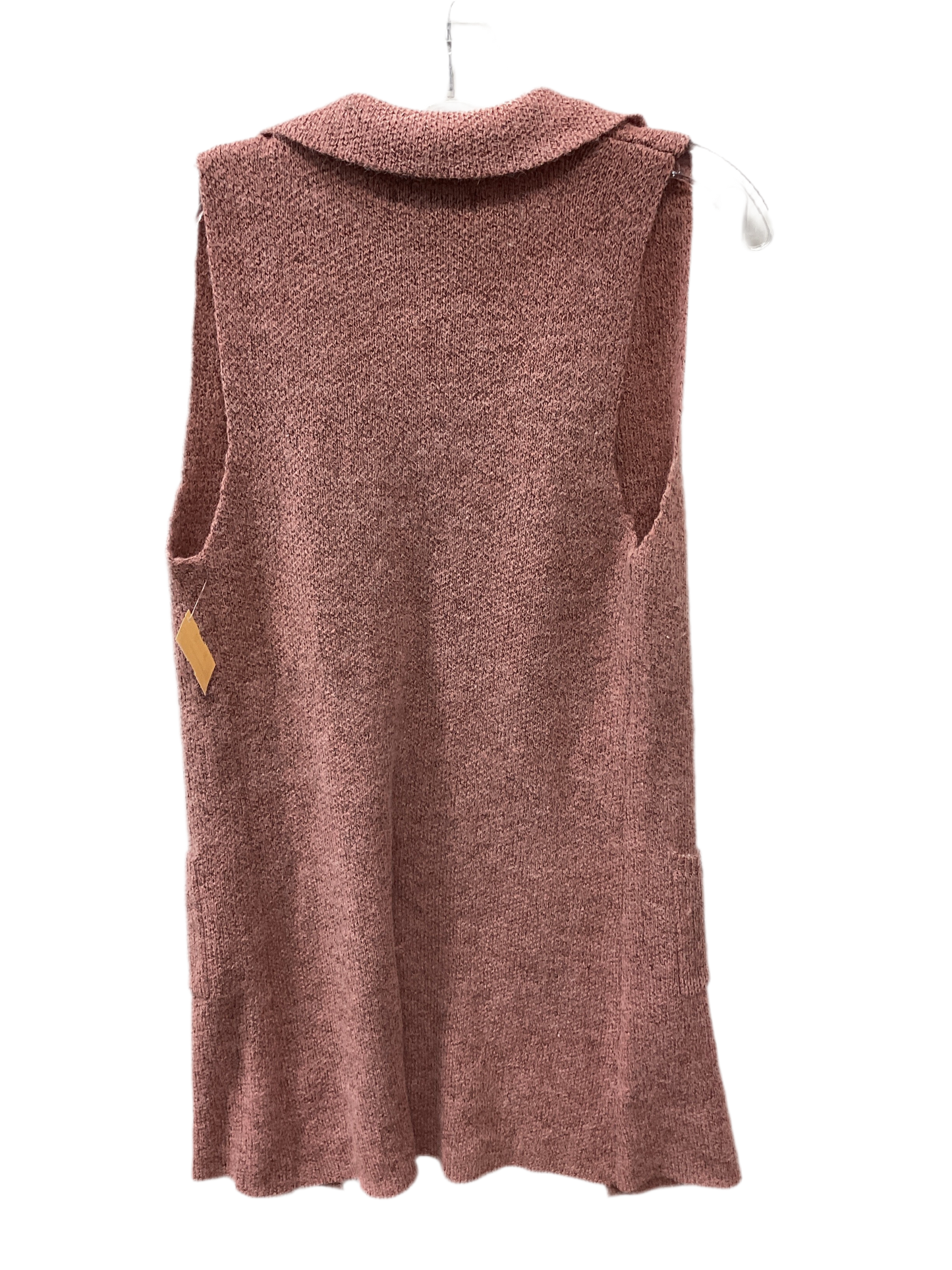 Sweater Cardigan By Love Tree In Pink, Size:S