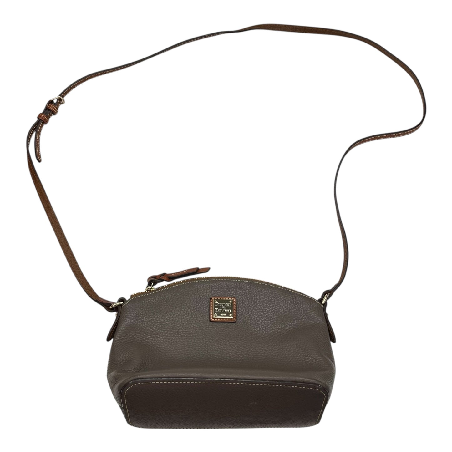 Crossbody Designer By Dooney And Bourke In Tan, Size:Small