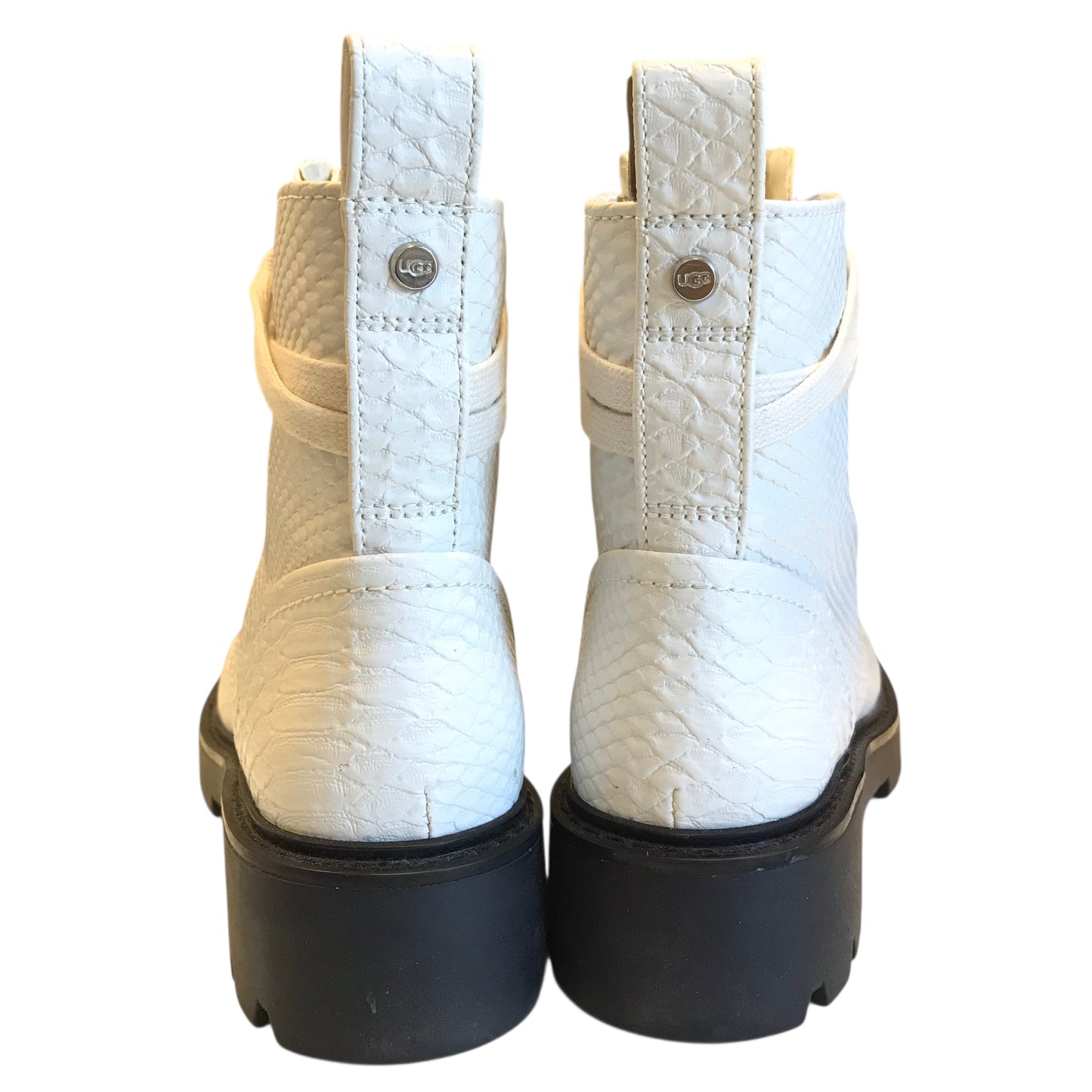 Boots Designer By Ugg In White, Size:6