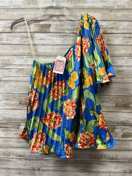 Top Ss By Umgee In Floral Print, Size:L