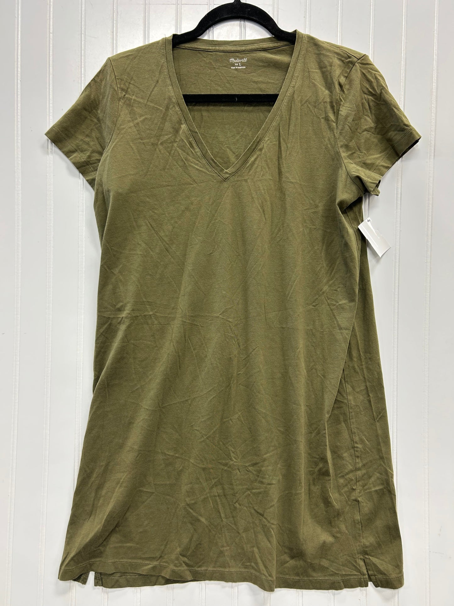 Dress Casual Short By Madewell In Green, Size:L