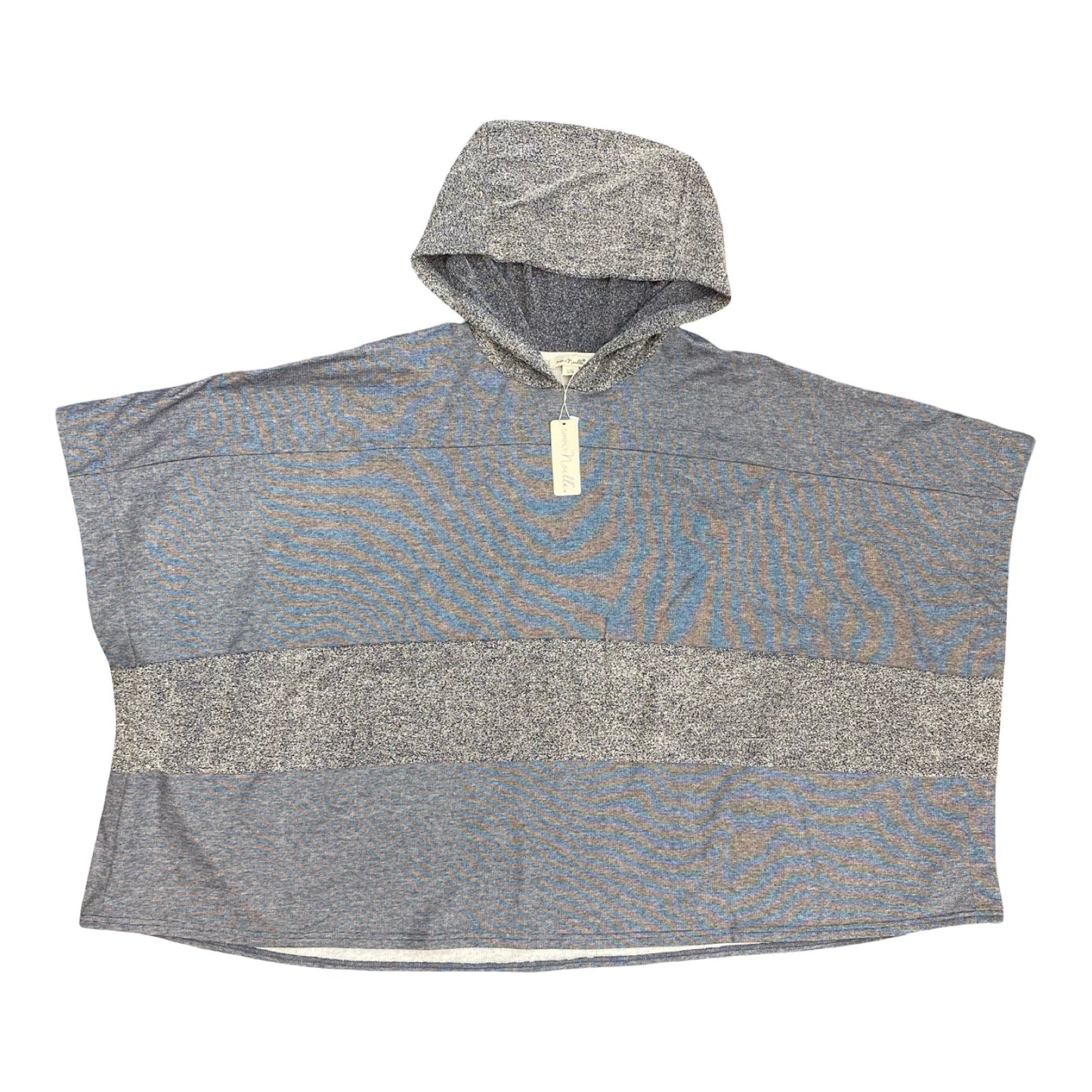 Sweatshirt Hoodie By Simply Noelle In Blue, Size:L