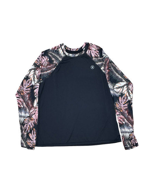 Top Ls By Hurley In Black, Size:L