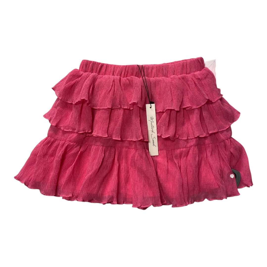 Skirt Midi By Mustard Seed In Pink, Size:M