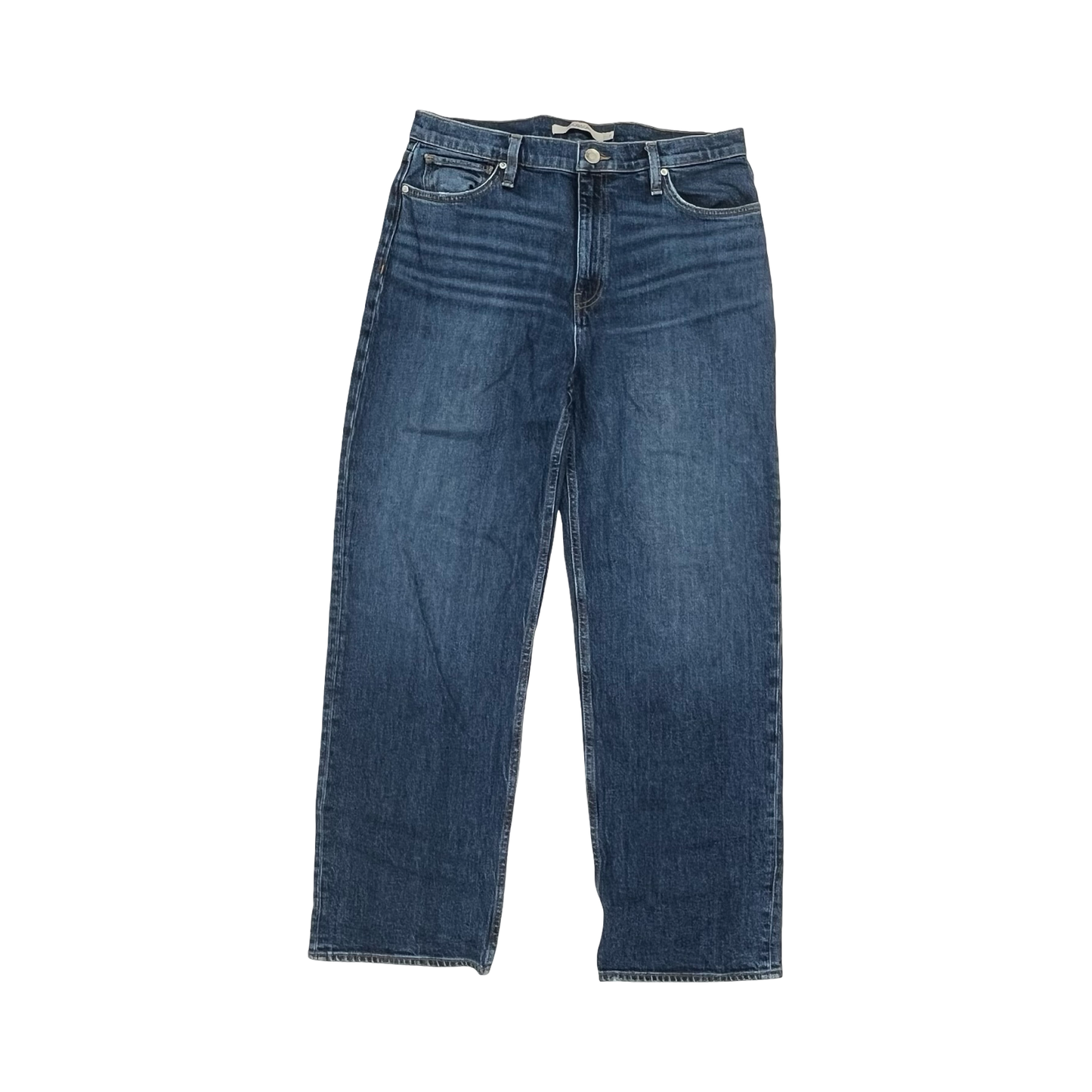 Jeans Straight By Hudson In Blue Denim, Size:10