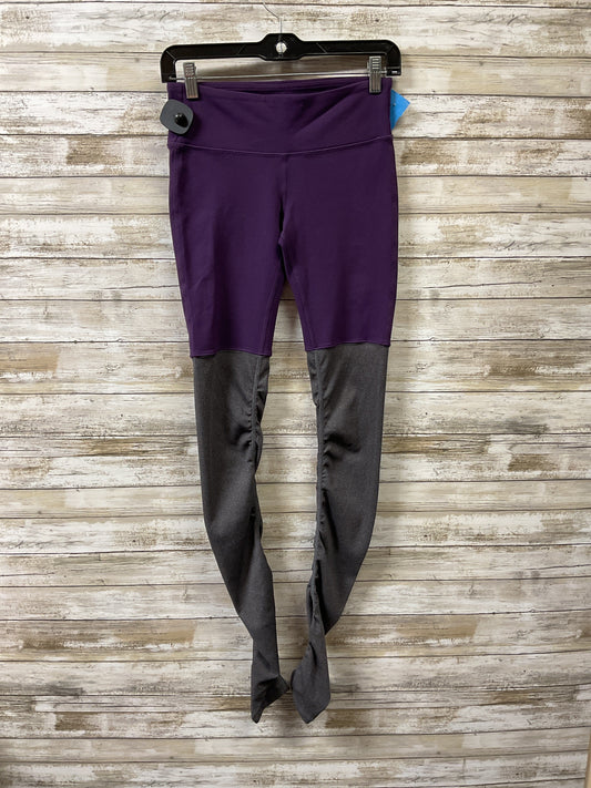 Athletic Leggings By Alo In Purple, Size:S