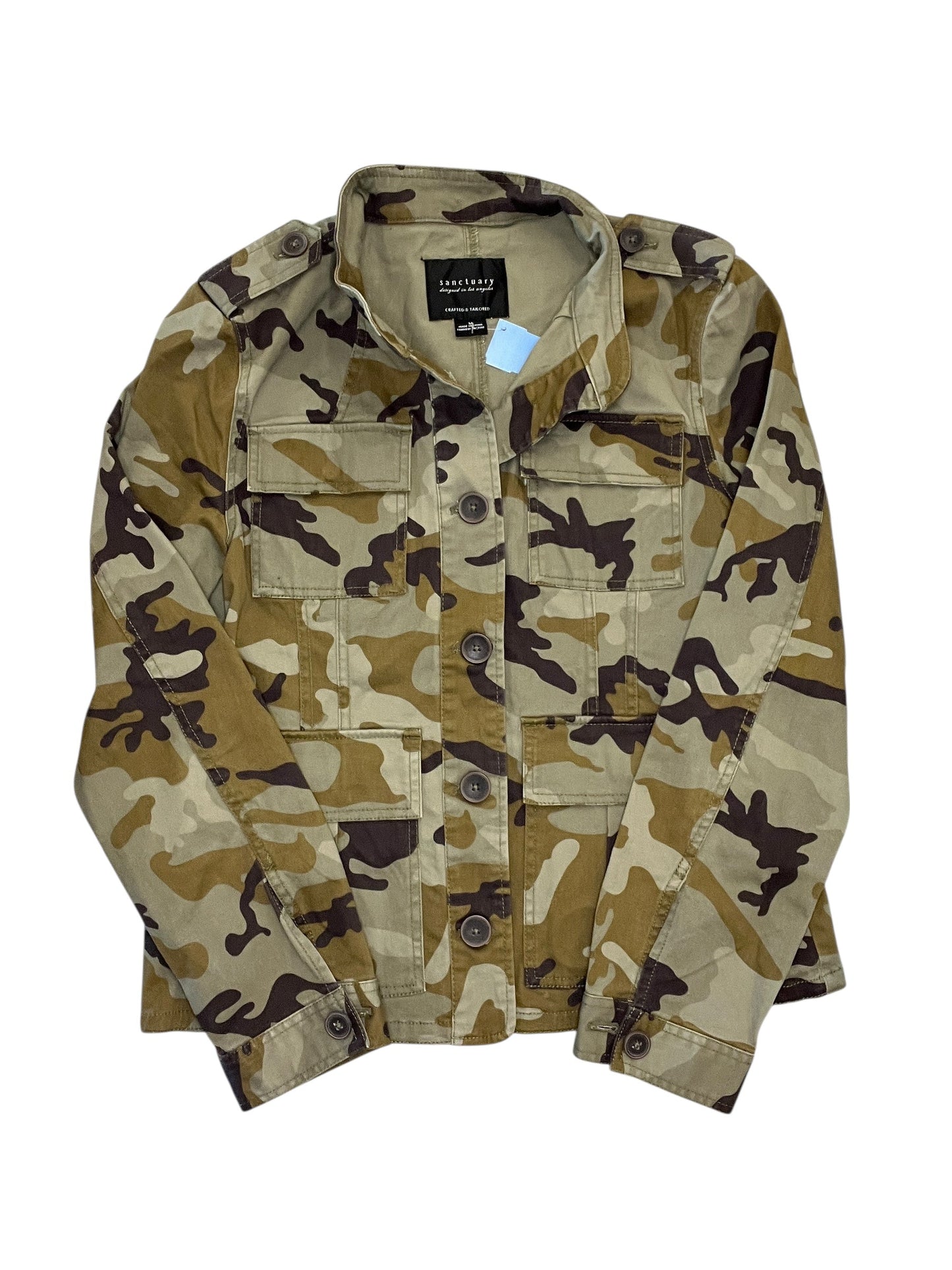 Jacket Other By Sanctuary In Camouflage Print, Size:M