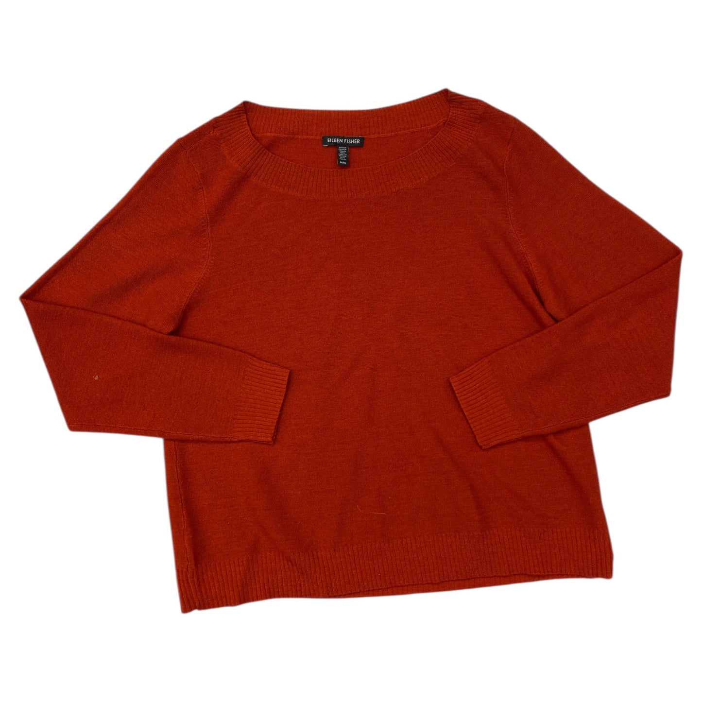 Sweater Designer By Eileen Fisher In Red, Size:M