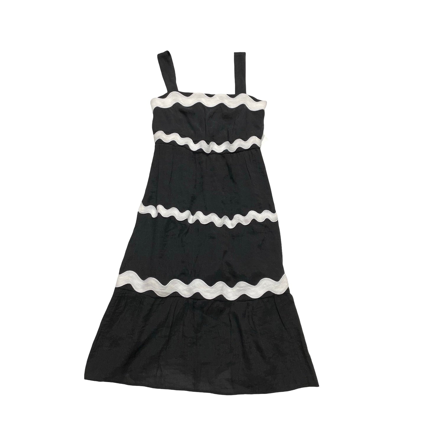 Dress Casual Short By Marissa Olivia In Black & White, Size:S