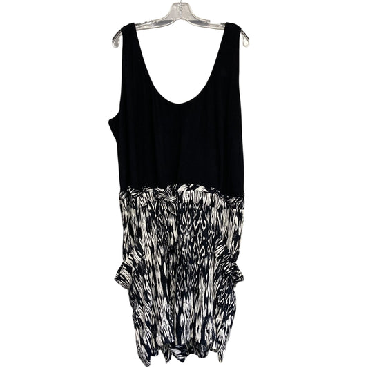 Romper By Torrid In Black & Tan, Size:4X