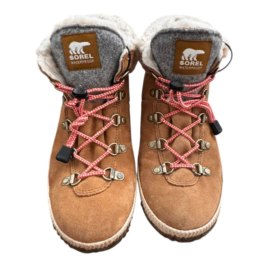 Boots Designer By Sorel In Brown, Size:7