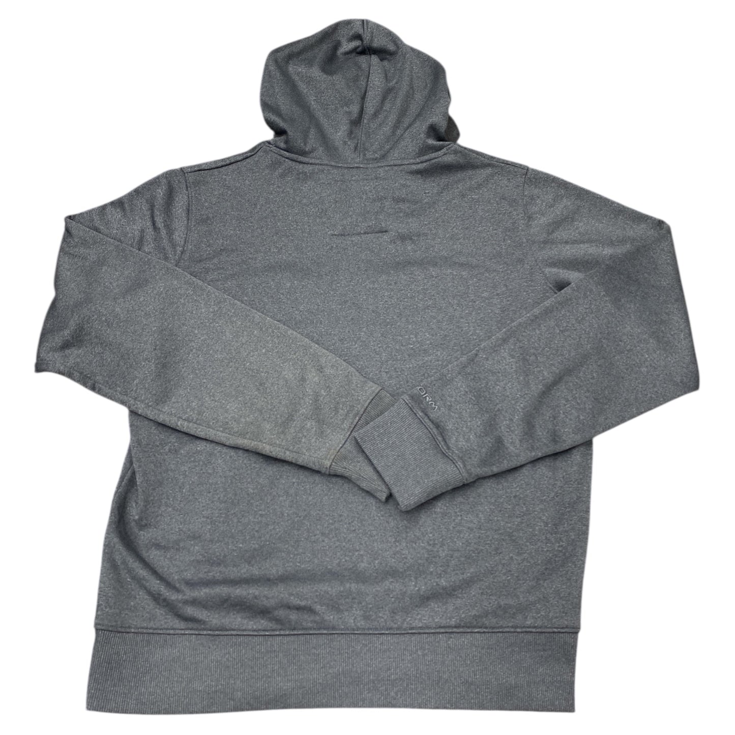 Athletic Sweatshirt Hoodie By Under Armour In Grey, Size:L