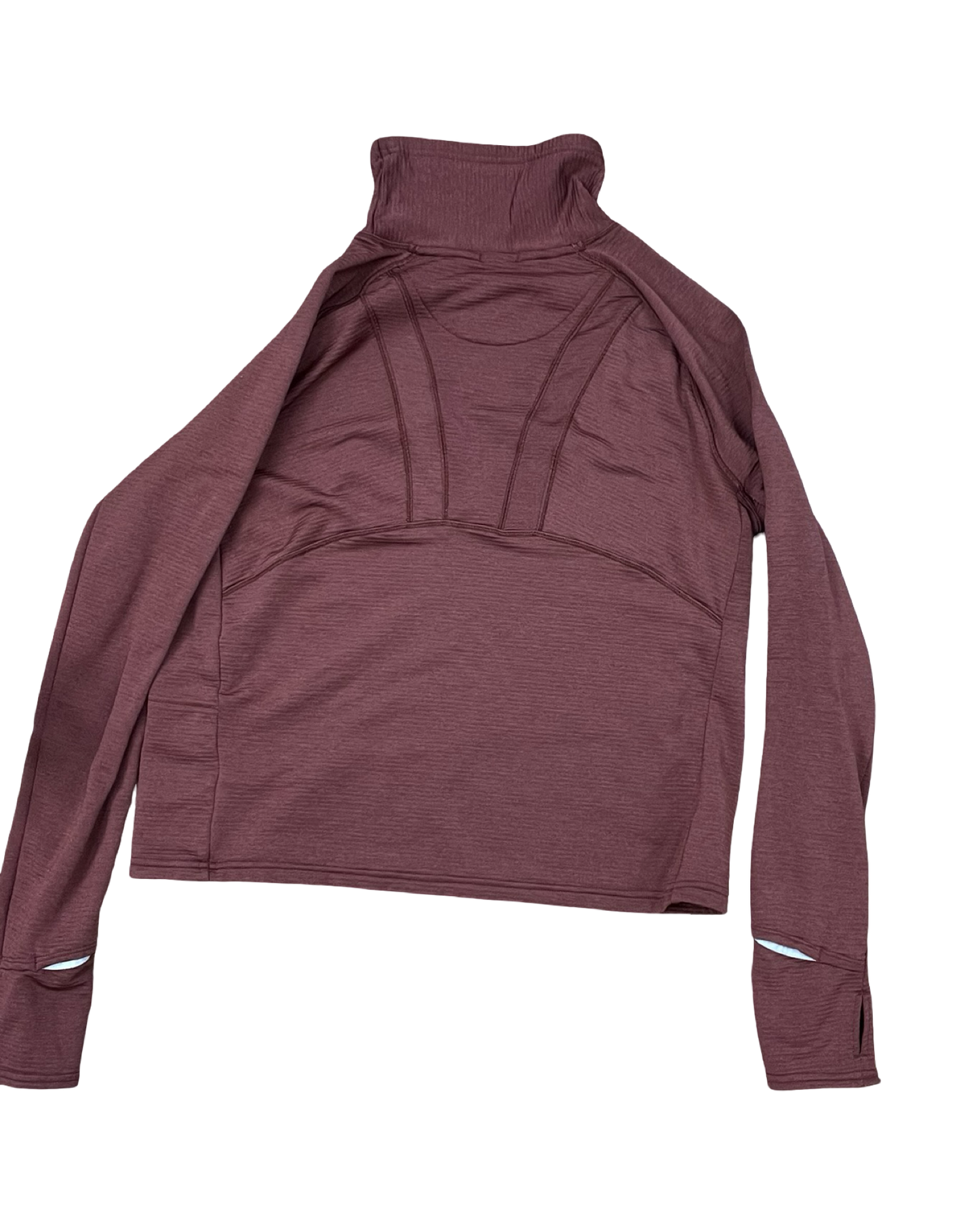 Athletic Top Ls Collar By Brooks In Bronze, Size:M