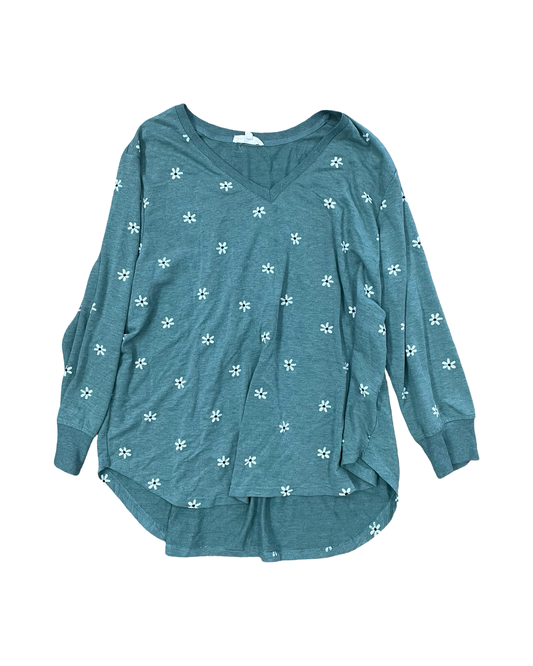 Top Ls By Jane And Delancey In Green, Size:2X