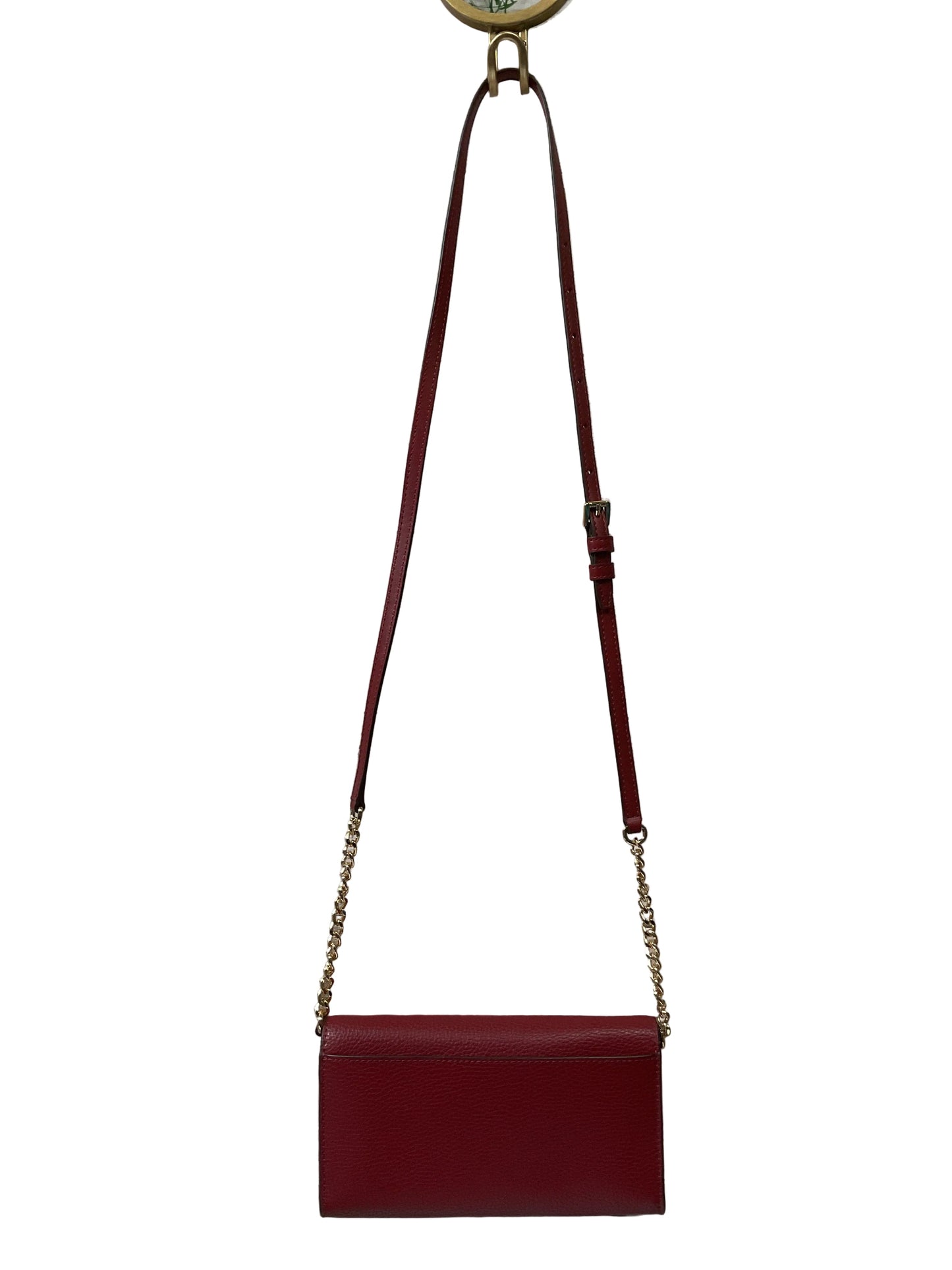 Crossbody Designer By Michael Kors In Red, Size:Small