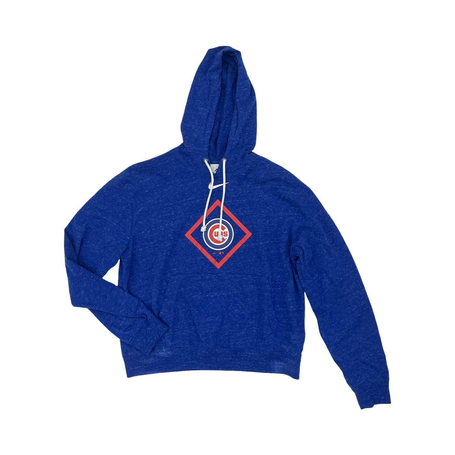 Athletic Sweatshirt Hoodie By Nike In Blue, Size:M