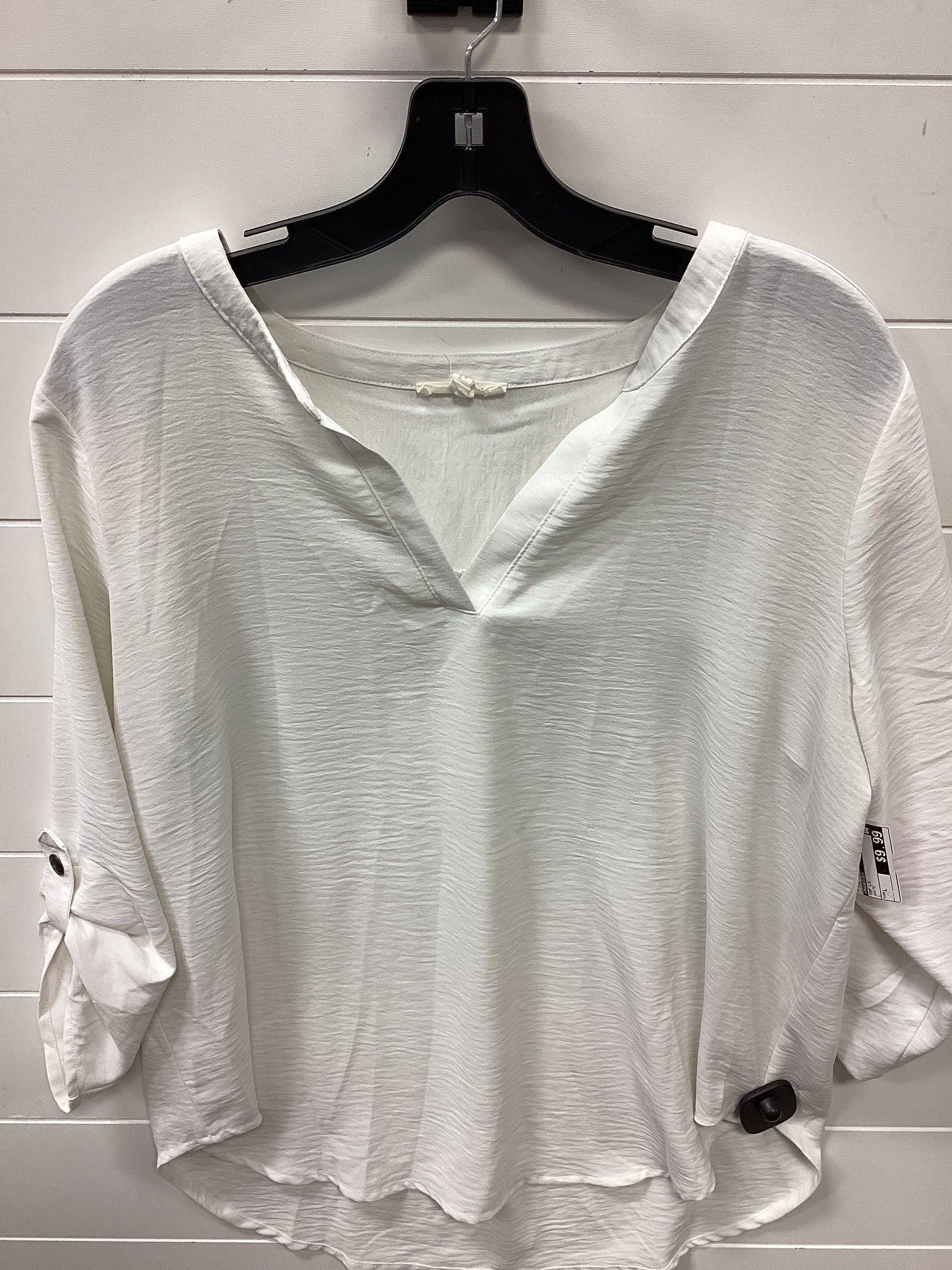 Top Ls By Maurices In White, Size:L