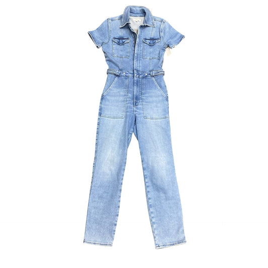 Jumpsuit By Good American In Blue Denim, Size:2