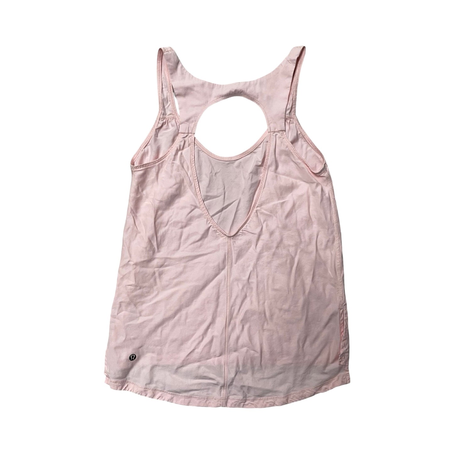 Athletic Tank Top By Lululemon In Pink, Size:M
