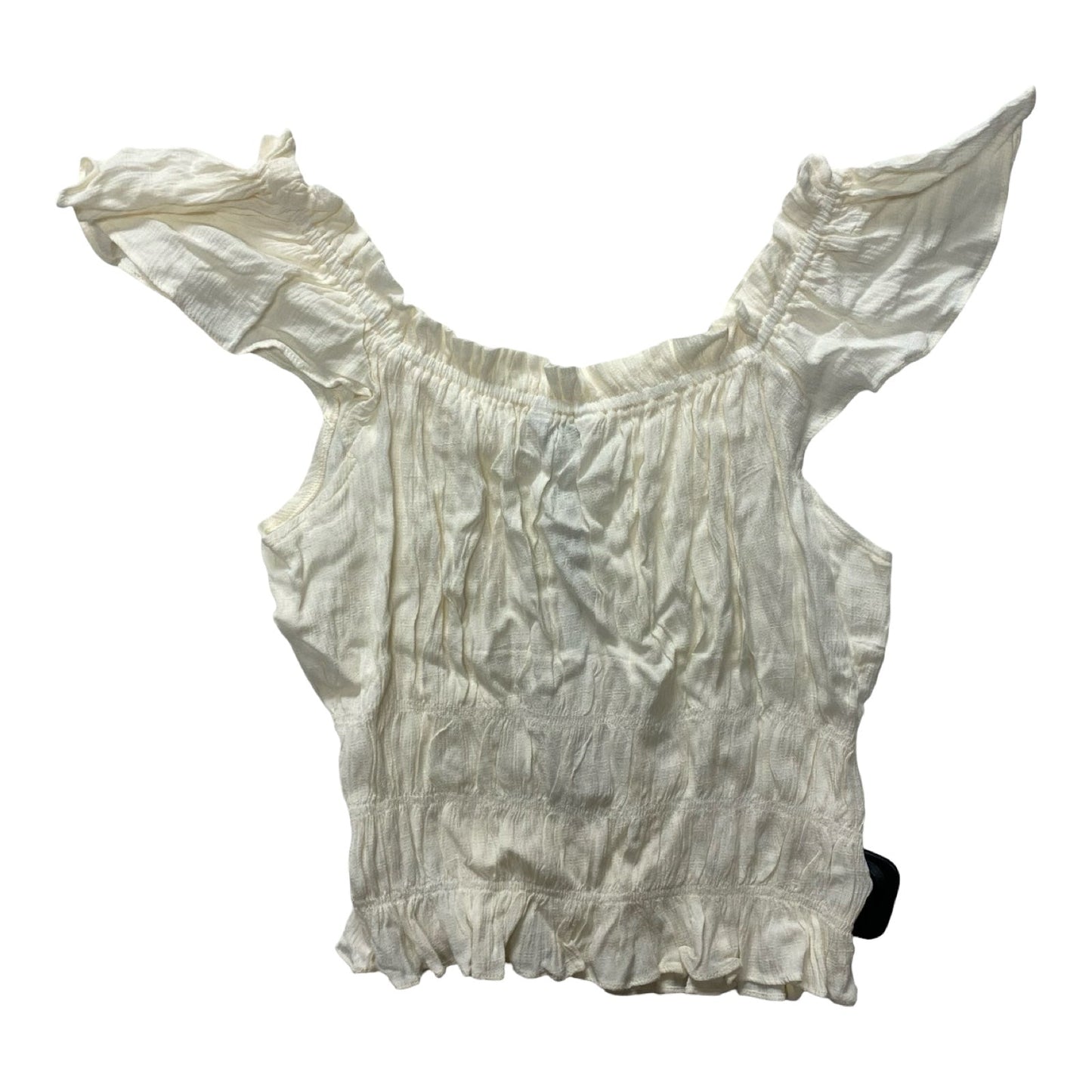Top Sleeveless By Juicy Couture In Ivory, Size:M