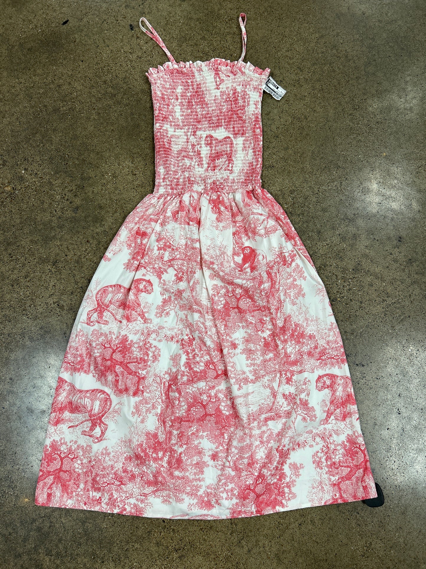 Dress Casual Maxi By Sunday Up In Red & White, Size:M