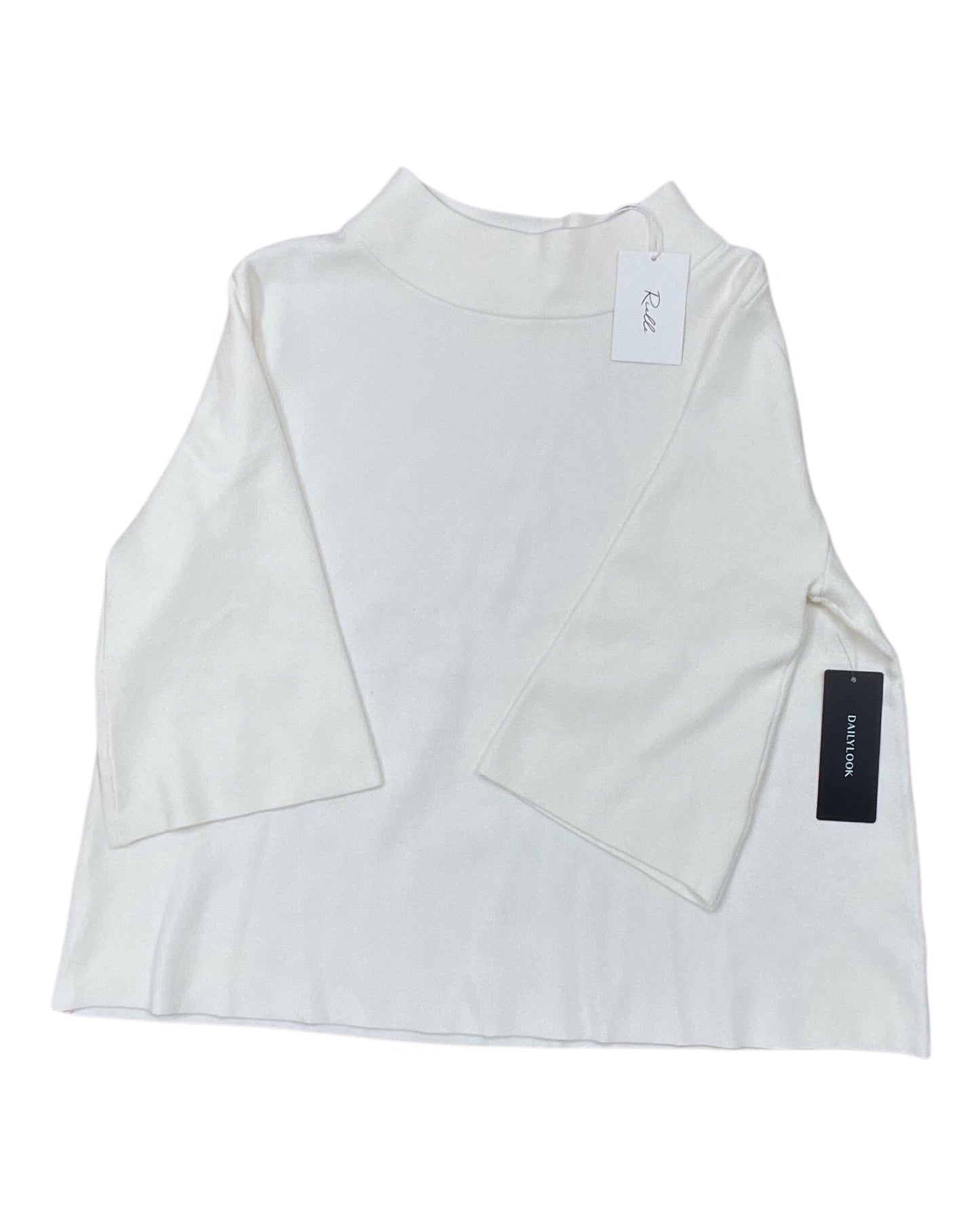 Top Ls By Clothes Mentor In White, Size:Xl