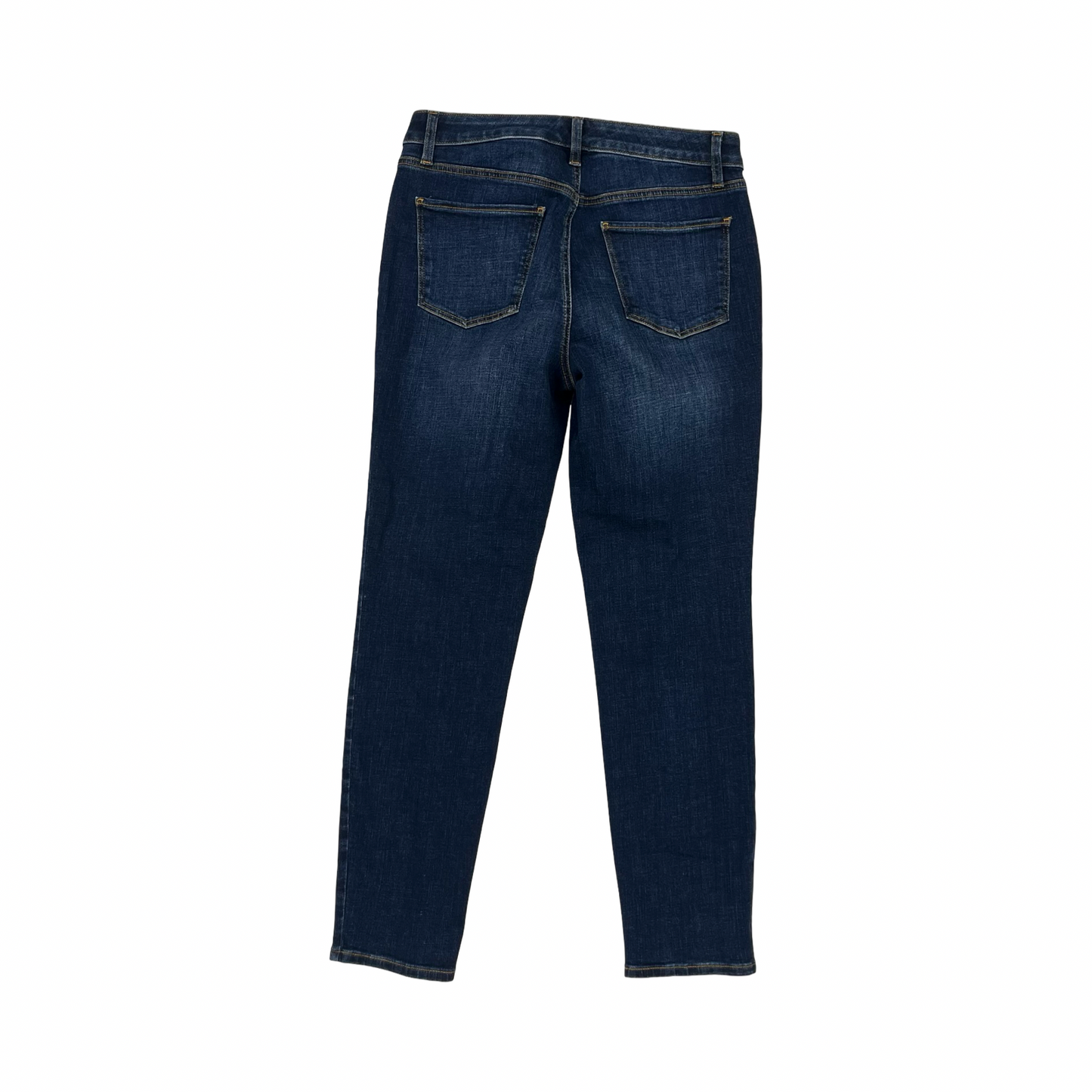Jeans Skinny By Talbots In Blue Denim, Size:8