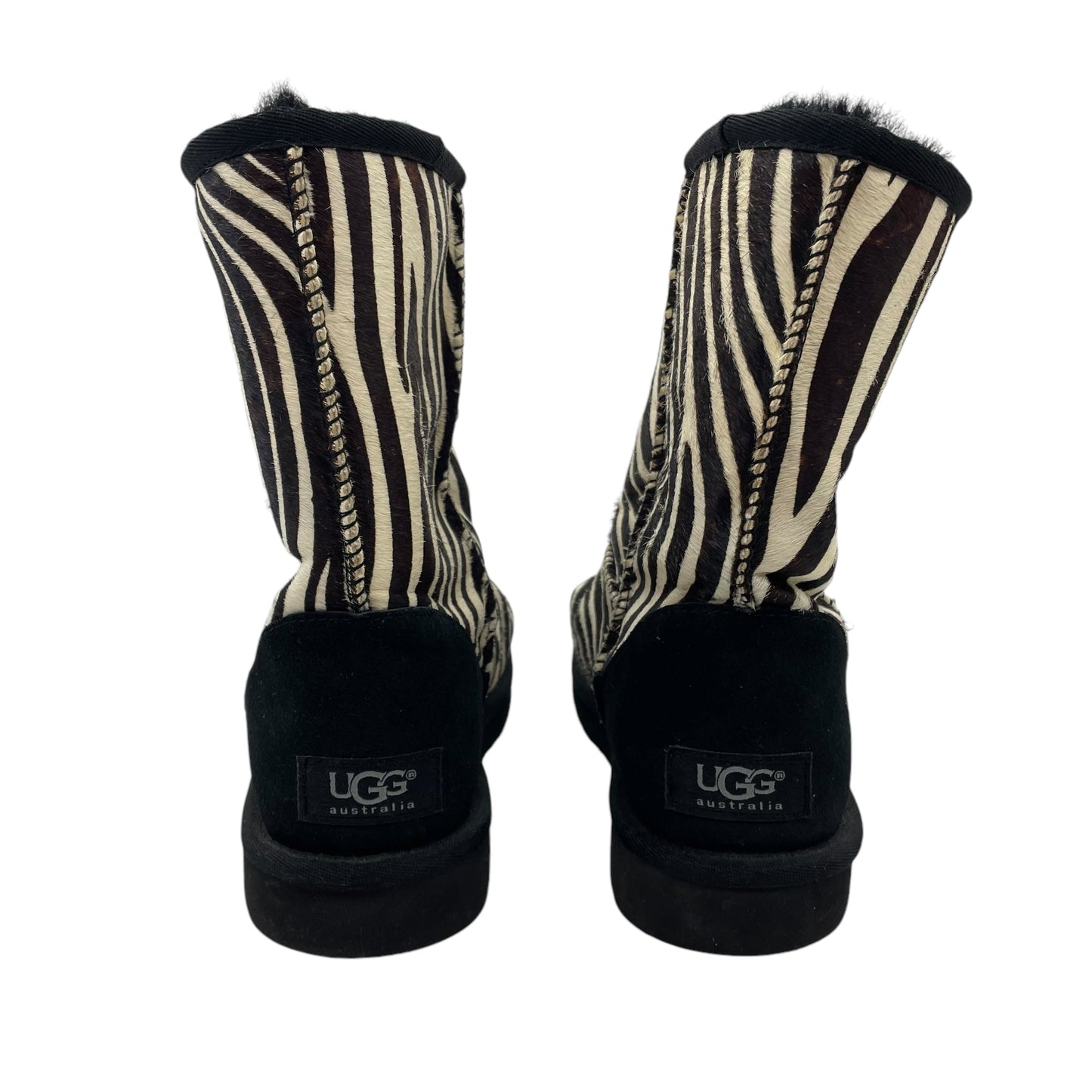 ZEBRA PRINT BOOTS DESIGNER by UGG Size:7