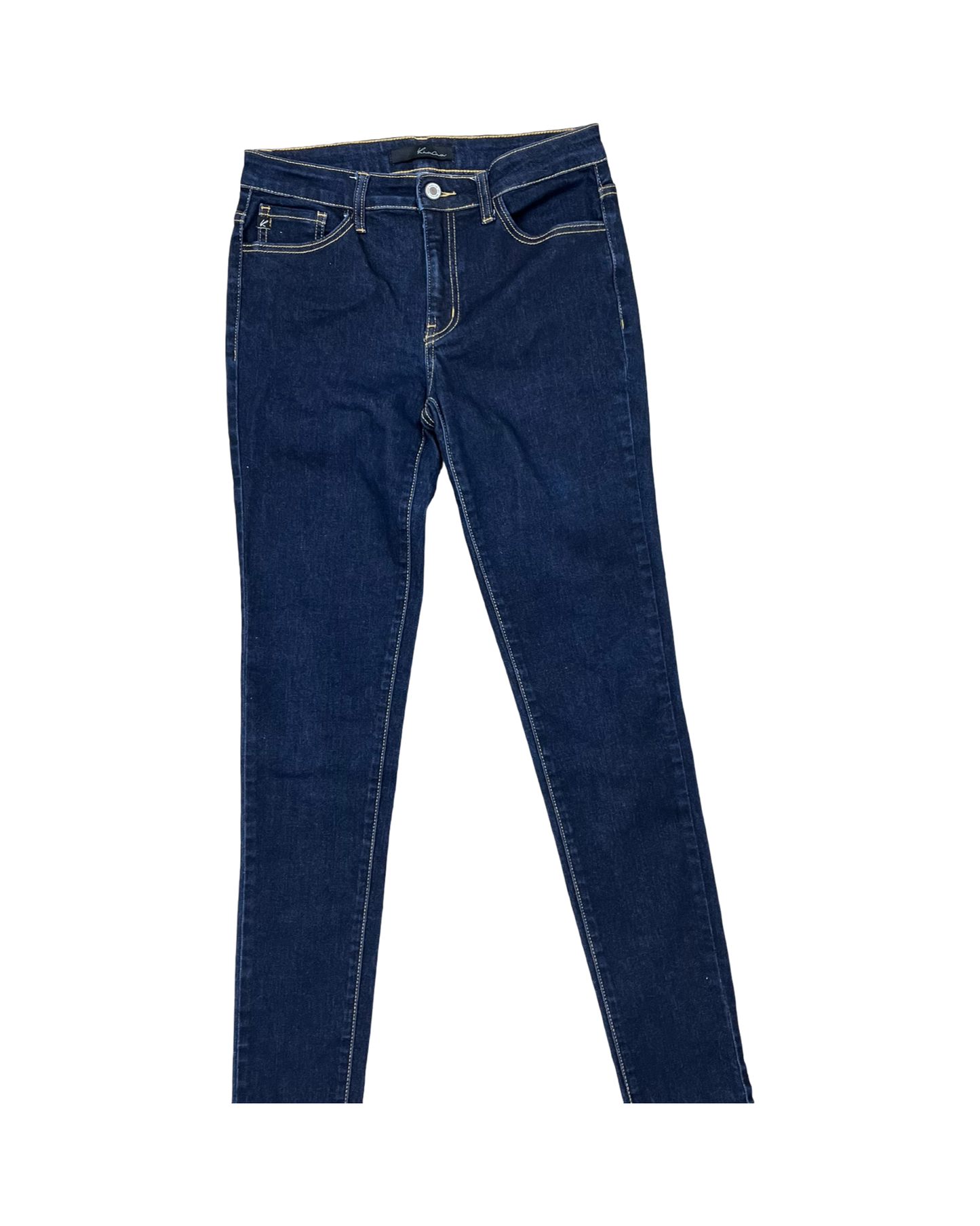 Jeans Skinny By Kancan In Blue Denim, Size:6